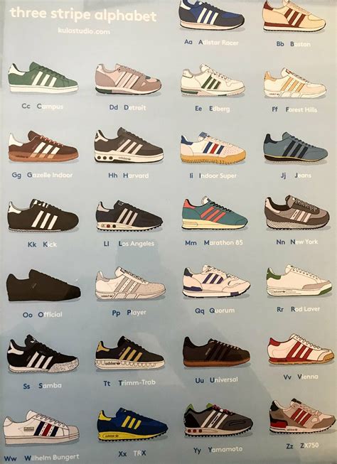 adidas name shoes